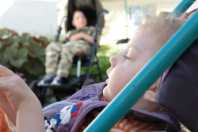 Wiktoria i Dawid Lipiec 2007 Jarosławiec